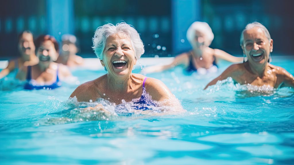 Wassergymnastik für Senioren – sanftes Ganzkörpertraining