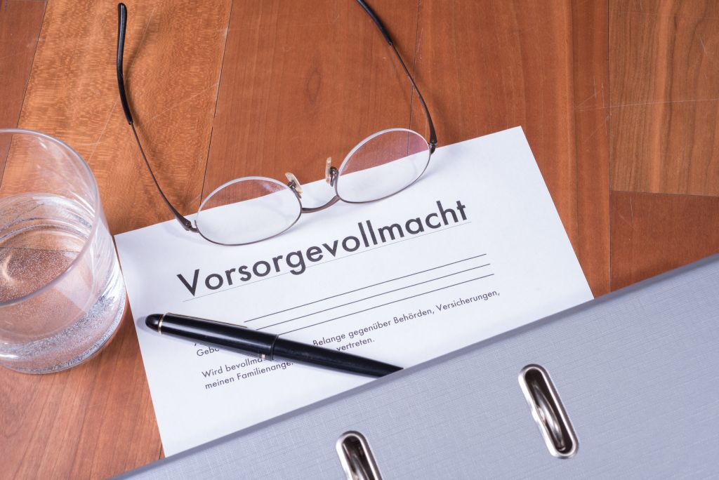 Vorsorgevollmacht: Inhalte und Regelungen einer Vorsorgevollmacht